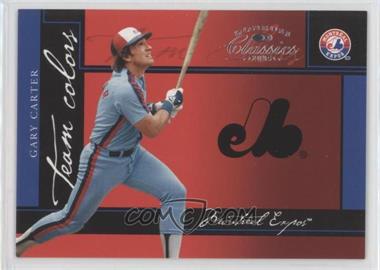 2005 Donruss Classics - Team Colors #TC-12 - Gary Carter /800