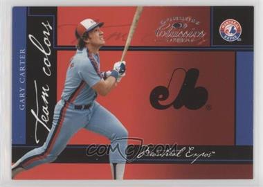 2005 Donruss Classics - Team Colors #TC-12 - Gary Carter /800