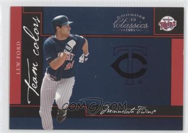 2005 Donruss Classics - Team Colors #TC-23 - Lew Ford /800