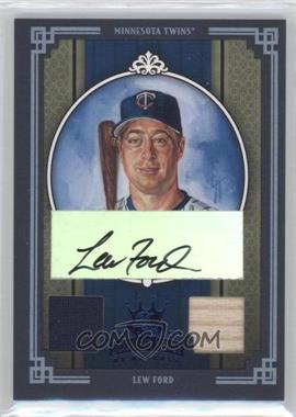 2005 Donruss Diamond Kings - [Base] - Blue Framed Materials Signatures #132 - Lew Ford /50