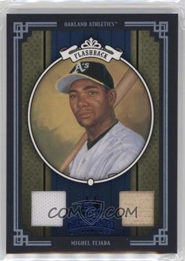 2005 Donruss Diamond Kings - [Base] - Blue Framed Materials #415 - Miguel Tejada /100