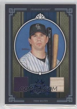 2005 Donruss Diamond Kings - [Base] - Blue Framed Materials #84 - Todd Helton /50