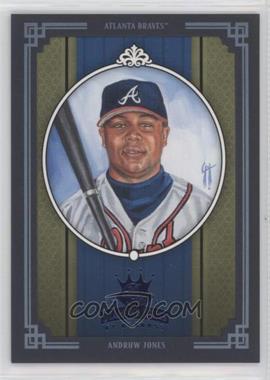 2005 Donruss Diamond Kings - [Base] - Blue Framed #316 - Andruw Jones /100