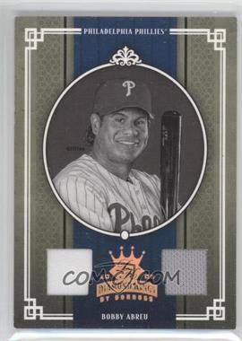 2005 Donruss Diamond Kings - [Base] - Bronze Black & White Materials #172 - Bobby Abreu /100