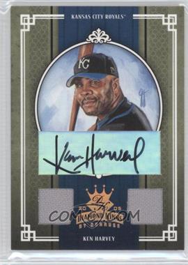 2005 Donruss Diamond Kings - [Base] - Bronze Materials Signatures #351 - Ken Harvey /25