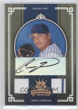 2005 Donruss Diamond Kings - [Base] - Bronze Materials Signatures #51 - Carlos Zambrano /200