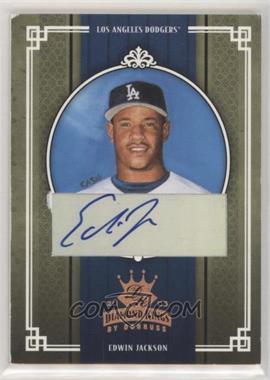 2005 Donruss Diamond Kings - [Base] - Bronze Signatures #355 - Edwin Jackson /100 [Poor to Fair]