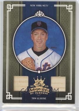 2005 Donruss Diamond Kings - [Base] - Gold Materials #141 - Tom Glavine /50