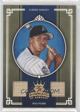 2005 Donruss Diamond Kings - [Base] - Gold Materials #99 - Juan Pierre /50