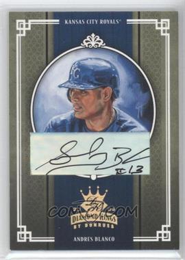 2005 Donruss Diamond Kings - [Base] - Gold Signatures #115 - Andres Blanco /25