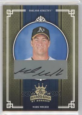 2005 Donruss Diamond Kings - [Base] - Gold Signatures #378 - Mark Mulder /5