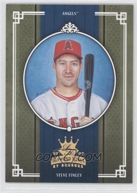 2005 Donruss Diamond Kings - [Base] - Gold #306 - Steve Finley /10