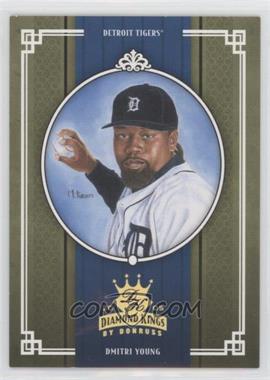 2005 Donruss Diamond Kings - [Base] - Gold #345 - Dmitri Young /10