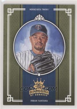 2005 Donruss Diamond Kings - [Base] - Gold #362 - Johan Santana /10