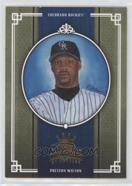 2005 Donruss Diamond Kings - [Base] - Gold #85 - Preston Wilson /25