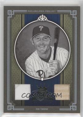 2005 Donruss Diamond Kings - [Base] - Green Framed Black & White Materials #171 - Jim Thome /25