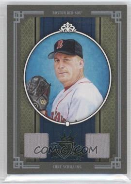 2005 Donruss Diamond Kings - [Base] - Green Framed Materials #327 - Curt Schilling /25