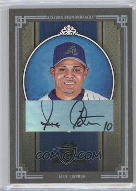 2005 Donruss Diamond Kings - [Base] - Green Framed Signatures #16 - Alex Cintron /25