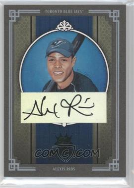 2005 Donruss Diamond Kings - [Base] - Green Framed Signatures #241 - Alexis Rios /10