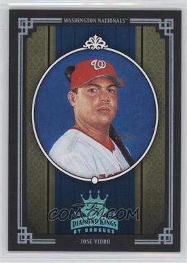 2005 Donruss Diamond Kings - [Base] - Platinum Blue Framed #412 - Jose Vidro /1