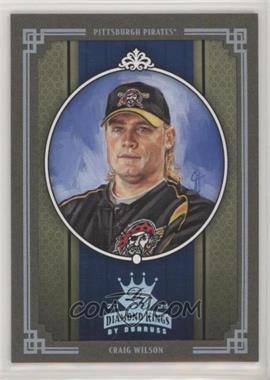 2005 Donruss Diamond Kings - [Base] - Platinum Green Framed #178 - Craig Wilson /1