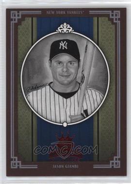 2005 Donruss Diamond Kings - [Base] - Red Framed Black & White #154 - Jason Giambi