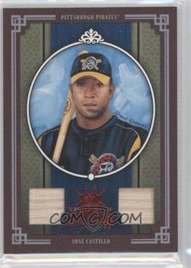 2005 Donruss Diamond Kings - [Base] - Red Framed Materials #181 - Jose Castillo /100