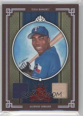 2005 Donruss Diamond Kings - [Base] - Red Framed Materials #403 - Alfonso Soriano /200