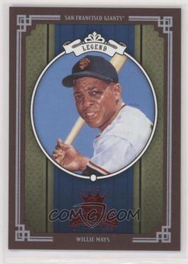 2005 Donruss Diamond Kings - [Base] - Red Framed #450 - Willie Mays