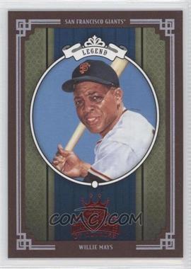 2005 Donruss Diamond Kings - [Base] - Red Framed #450 - Willie Mays