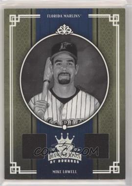 2005 Donruss Diamond Kings - [Base] - Silver Black & White Materials #97 - Mike Lowell /100 [EX to NM]