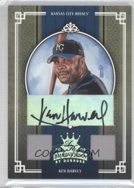 2005 Donruss Diamond Kings - [Base] - Silver Materials Signatures #351 - Ken Harvey /25