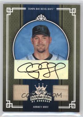 2005 Donruss Diamond Kings - [Base] - Silver Materials Signatures #402 - Aubrey Huff /10