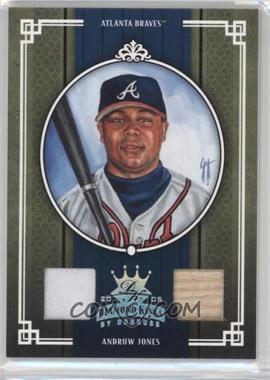 2005 Donruss Diamond Kings - [Base] - Silver Materials #316 - Andruw Jones /100