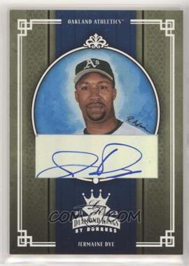 2005 Donruss Diamond Kings - [Base] - Silver Signatures #166 - Jermaine Dye /50