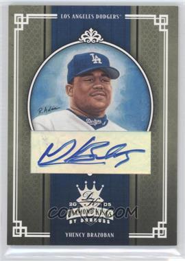 2005 Donruss Diamond Kings - [Base] - Silver Signatures #253 - Yhency Brazoban /50