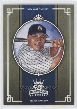 2005 Donruss Diamond Kings - [Base] - Silver #248 - Dioner Navarro /50