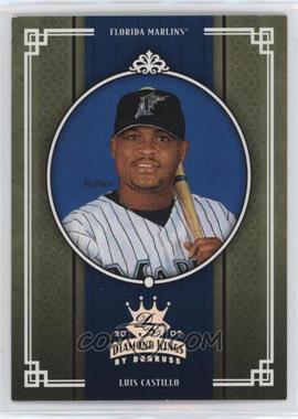 2005 Donruss Diamond Kings - [Base] - Silver #98 - Luis Castillo /50