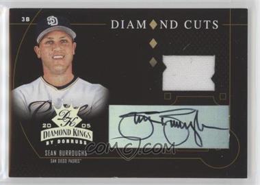 2005 Donruss Diamond Kings - Diamond Cuts - Jerseys Signatures #DC-42 - Sean Burroughs /50