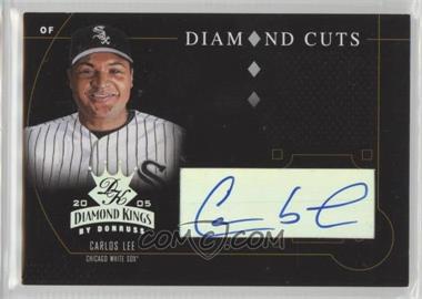 2005 Donruss Diamond Kings - Diamond Cuts - Signatures #DC-11 - Carlos Lee /100