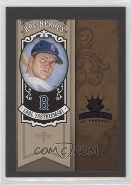 2005 Donruss Diamond Kings - HOF Heroes - Black Framed #HH-4 - Carl Yastrzemski /25