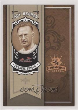 2005 Donruss Diamond Kings - HOF Heroes - Bronze #HH-100 - Frankie Frisch /50