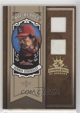 2005 Donruss Diamond Kings - HOF Heroes - Gold Materials #HH-31 - Dennis Eckersley /25