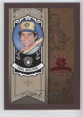 2005 Donruss Diamond Kings - HOF Heroes - Red Framed #HH-17 - Paul Molitor