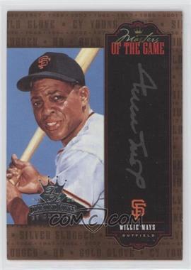 2005 Donruss Diamond Kings - Masters of the Game #MG-10 - Willie Mays