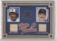 Eddie Murray, Rafael Palmeiro [EX to NM] #/100