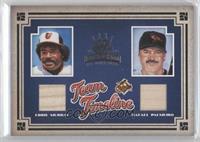 Eddie Murray, Rafael Palmeiro #/100