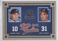 Chipper Jones, Greg Maddux