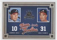 Chipper Jones, Greg Maddux