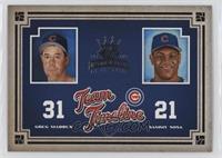 Greg Maddux, Sammy Sosa